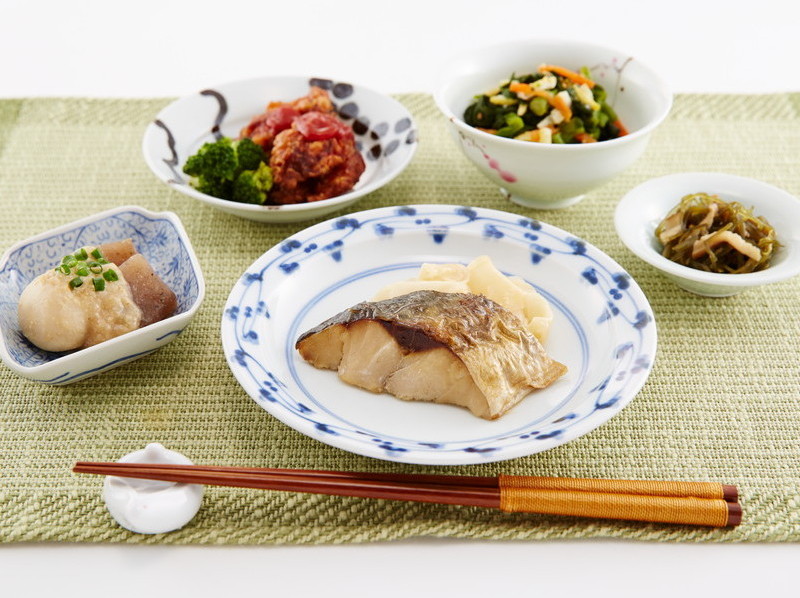 鯵(アジ)の塩焼き
