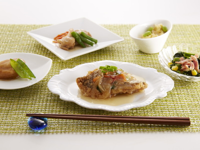 鰈(カレイ)の甘酢あんかけ