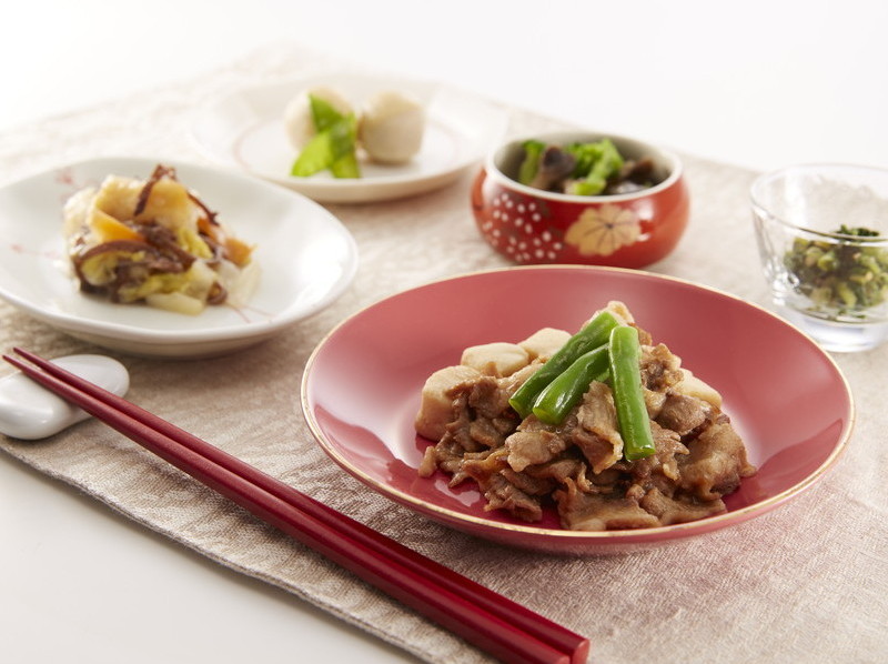 豚肉と高野豆腐の煮物