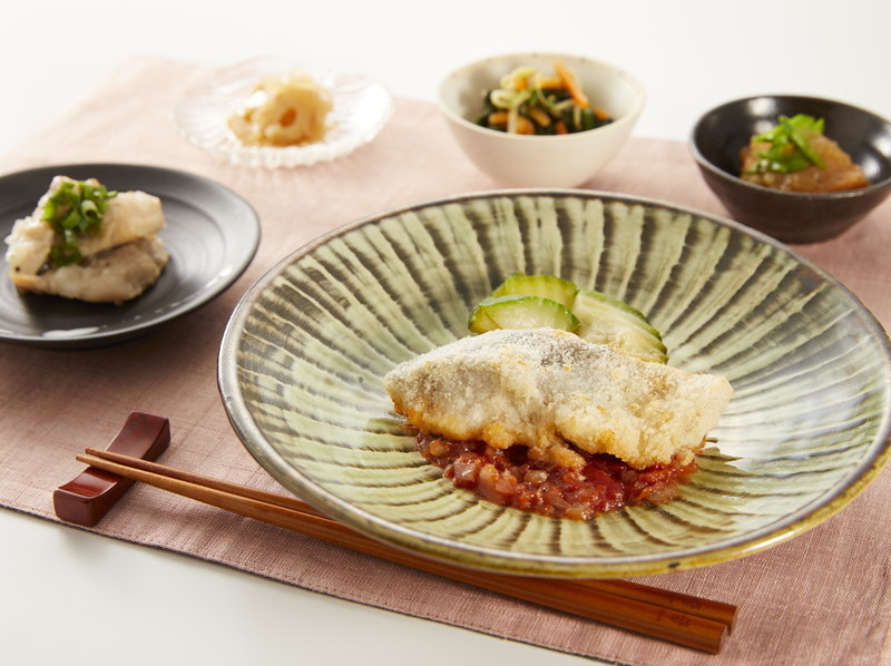 鱈(タラ)のパン粉焼き
