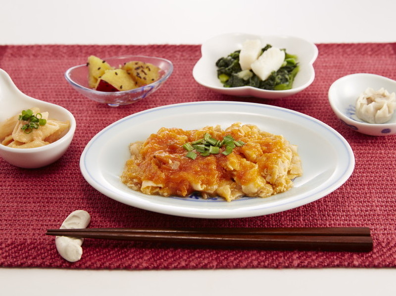 豚肉のチリソース