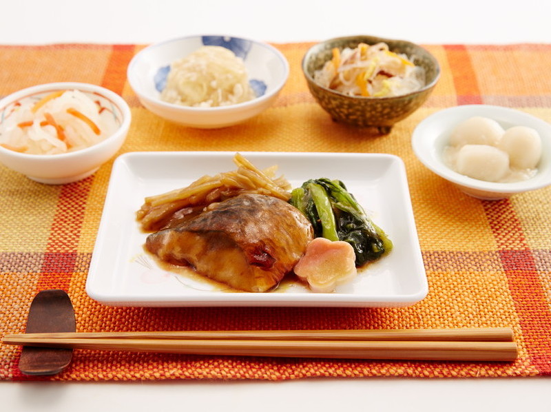 鯖(サバ)と牛蒡の照り煮